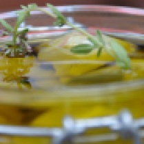 Recouvrir d'huile d'olive...